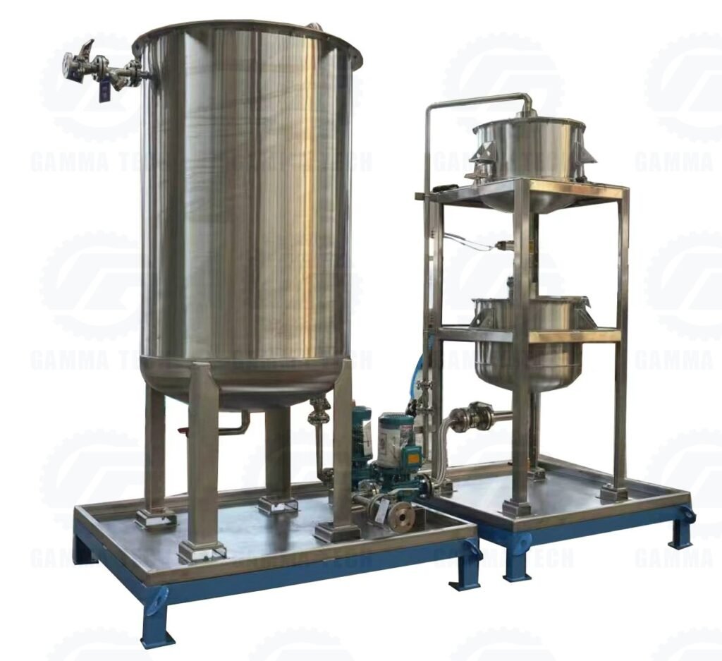 gamma water scale adding system