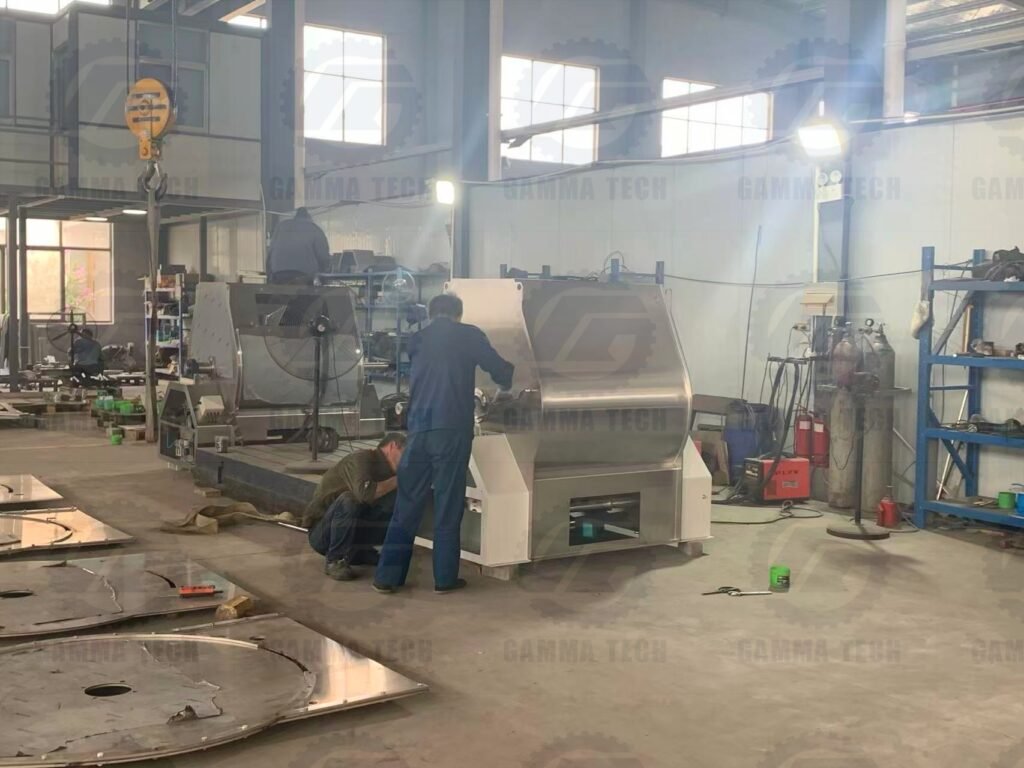 gamma feed mixer manufacturing photos
