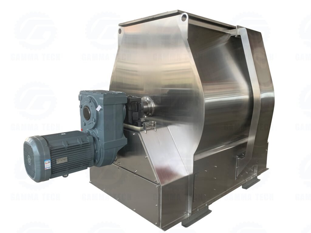 gamma single shaft paddle mixer