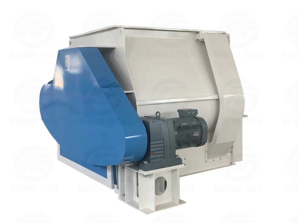 gamma double shaft paddle mixer