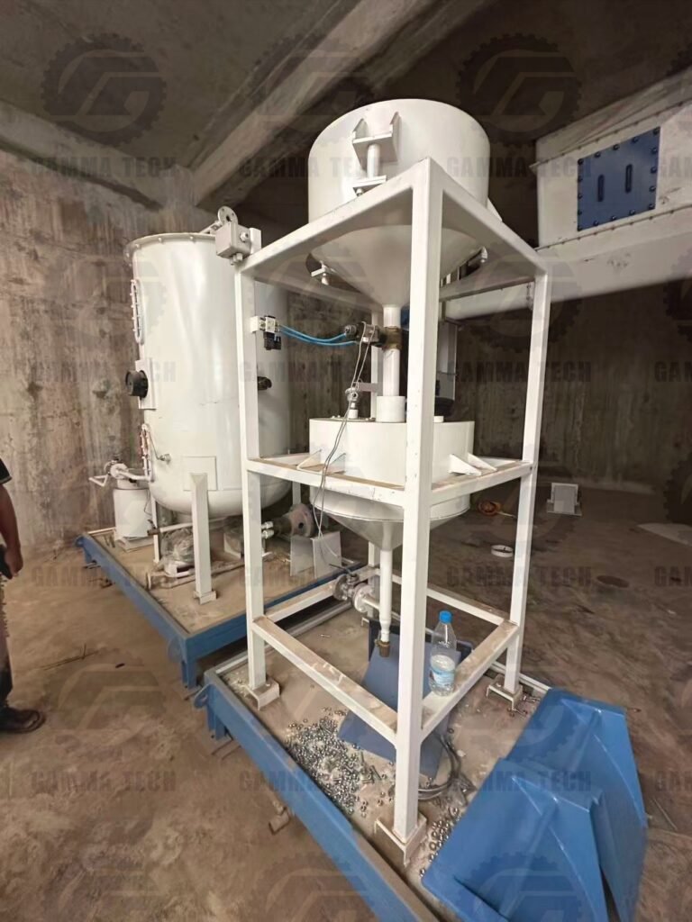 gamma oil adding scale system