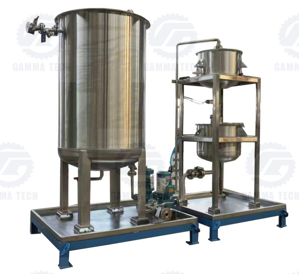 gamma water scale adding system