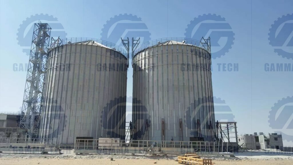 gamma corn steel silo