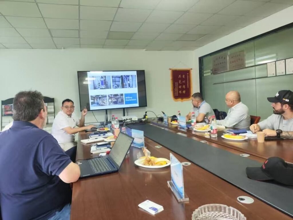 wuxi gamma customer visiting